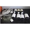 Image 1 : Qty 7 ARLO 310-50014-02 Home Security Cameras w/ Wires & AC Adapters