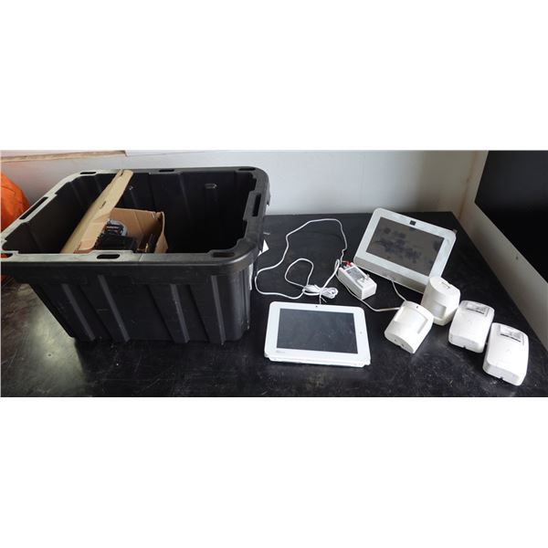 Security System Kit w/ Touchscreen Displays, Motion Detectors, Door/Window Sensors, etc