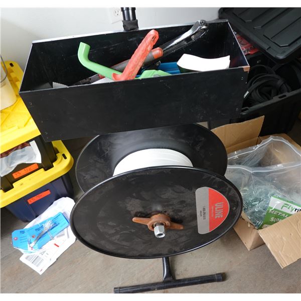 Uline Industrial Strapping Cart & Dispenser w/ Clips & Tools
