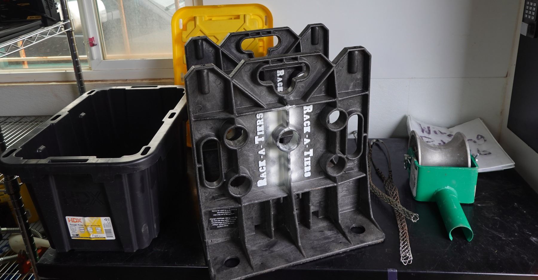 Rack-A-Tiers Multi-Purpose Wire Dispenser, Greenlee 441 Cable Feeding ...