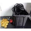 Image 1 : Multiple Padlocks, Yellow Chain, Bin Tie-Down Straps, etc
