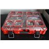 Image 1 : Milwaukee PackOut Deep Organizer Case & Contents: Misc Hardware, etc