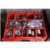 Image 2 : Milwaukee PackOut Deep Organizer Case & Contents: Misc Hardware, etc