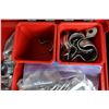 Image 6 : Milwaukee PackOut Deep Organizer Case & Contents: Misc Hardware, etc