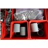 Image 7 : Milwaukee PackOut Deep Organizer Case & Contents: Misc Hardware, etc