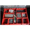 Image 2 : Milwaukee PackOut Deep Organizer Case & Contents: Misc Hardware, etc