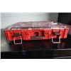 Image 8 : Milwaukee PackOut Deep Organizer Case & Contents: Misc Hardware, etc