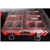 Image 1 : Milwaukee PackOut Deep Organizer Case & Contents: Misc Hardware, etc
