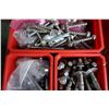 Image 4 : Milwaukee PackOut Deep Organizer Case & Contents: Misc Hardware, etc