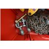 Image 3 : Tool Chest w/ Dayton Chain Hoist, Straps, Chain Length, Shackle (Pick up 4/13 afternoon or 4/14)