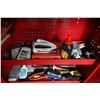 Image 3 : Cabinet & Contents: Envelopes ,Supplies, Adhesives, Hand Tools, etc (pick up 4/13 afternoon or 4/14)