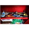 Image 4 : Cabinet & Contents: Envelopes ,Supplies, Adhesives, Hand Tools, etc (pick up 4/13 afternoon or 4/14)
