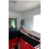 Image 16 : Converted 20' Shipping Container w/ Windows, Doors, A/C, Electrical Fittings (pick up Apr. 15)