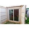 Image 2 : Converted 20' Shipping Container w/ Windows, Doors, A/C, Electrical Fittings (pick up Apr. 15)