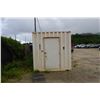 Image 4 : Converted 20' Shipping Container w/ Windows, Doors, A/C, Electrical Fittings (pick up Apr. 15)