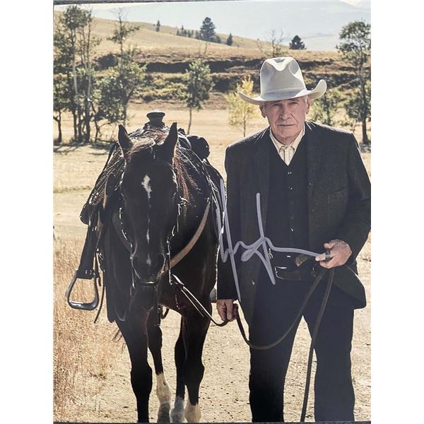 Yellowstone Harrison Ford signed photo