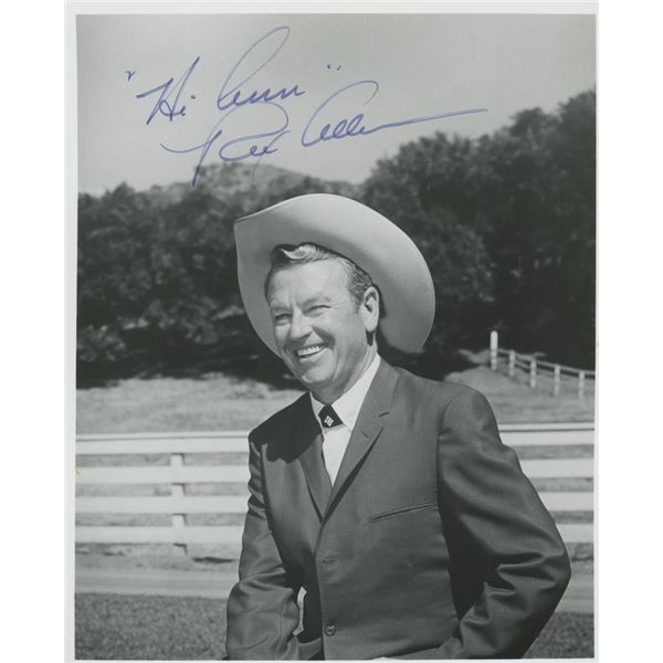 The Arizona Cowboy Rex Allen signed photo
