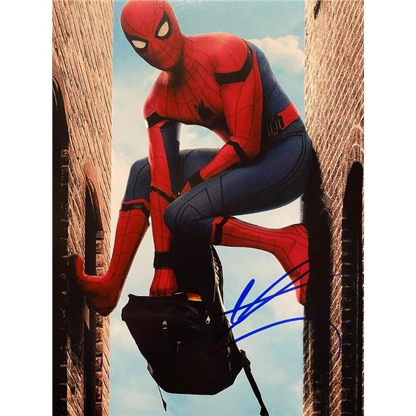 Spiderman  Tom Holland Signed Photo