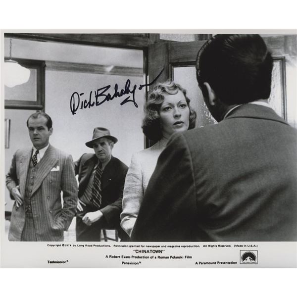 Chinatown Richard Bakalyan signed movie photo