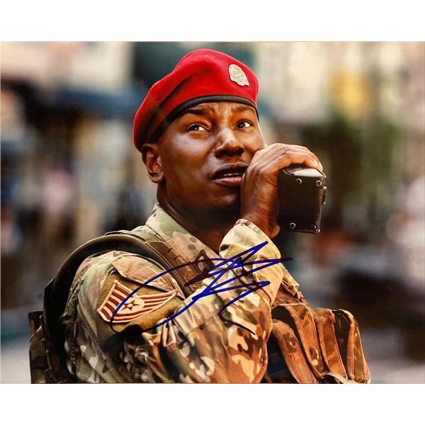 Transformers Tyrese Gibson signed movie photo