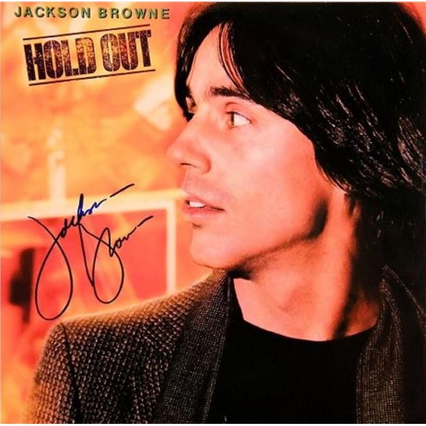Jackson Browne signed Hold Out album