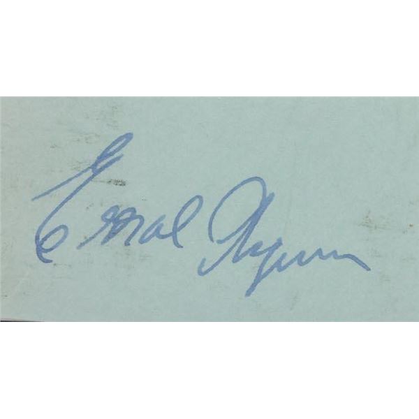 The Adventures of Robin Hood Errol Flynn original signature. GFA Authenticated
