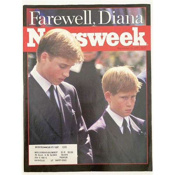 Farewell Princess Diana Newsweek magazine