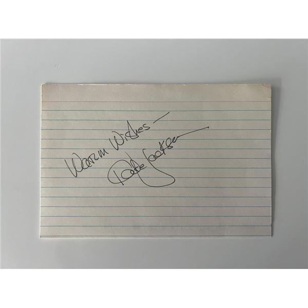 Home Alone Kate Johnson original signature