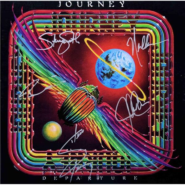 Journey signed Departure album