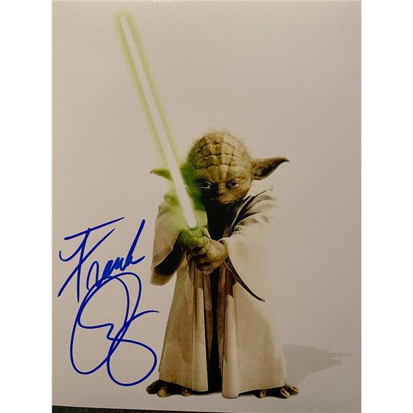 Star Wars Frank Oz Yoda signed photo