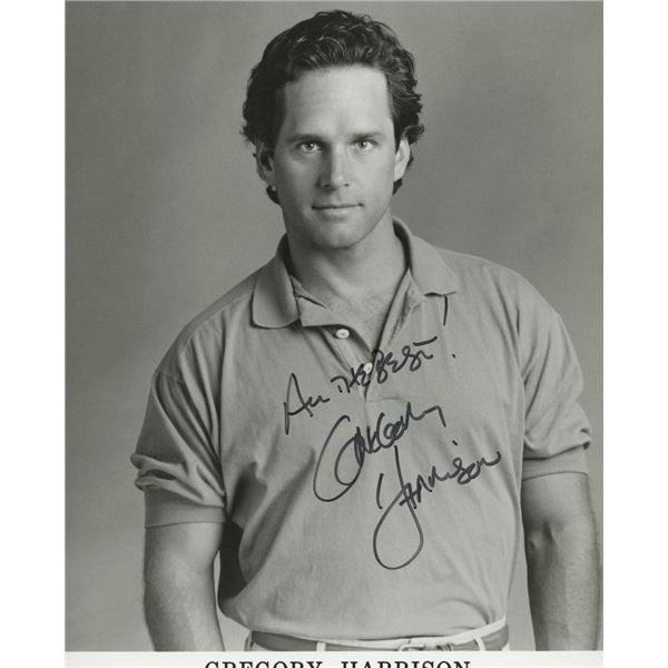 Logans Run Gregory Harrison signed photo