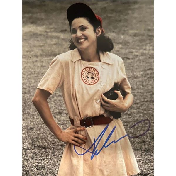 A League of Their Own Madonna signed movie photo