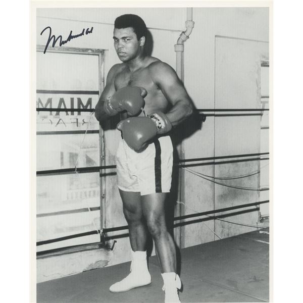Muhammad Ali signed photo