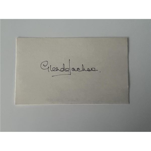 A Touch of Class Glenda Jackson original signature