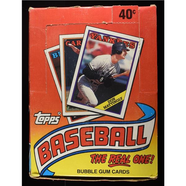 '88 TOPPS BASEBALL CARDS FULL BOX