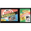 Image 1 : '89 MLB & BIG BASBALL TOPPS CARDS FULL BOXES