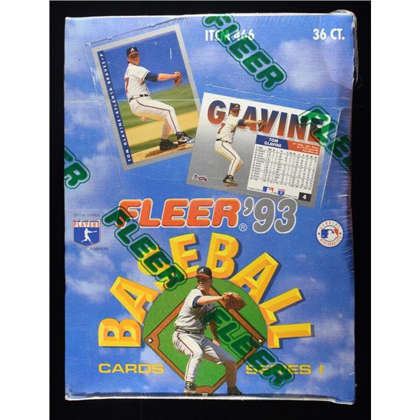 '93 FLEER BASEBALL CARDS FACTORY SEALED BOX