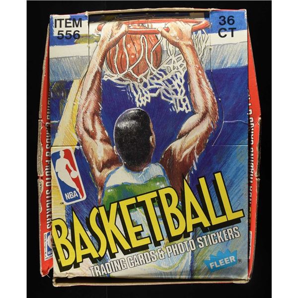 '89 FLEER NBA BASKETBALL CARDS FULL BOX