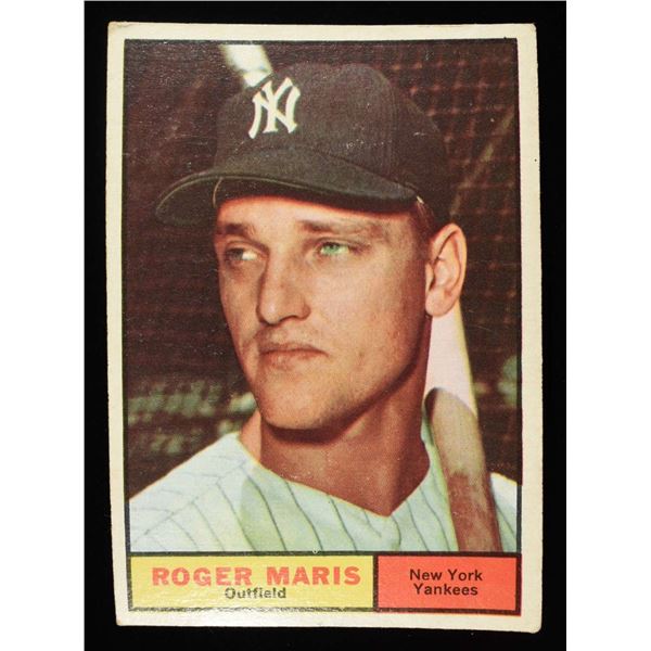 1961 TOPPS BASEBALL CARD  #2 MARIS