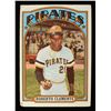 Image 1 : 1972 TOPPS #309  CLEMENTE BASEBALL CARD