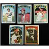 Image 1 : (5)1972 TOPPS BASEBALL CARDS