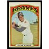 Image 1 : 1972 TOPPS # 299 AARON BASEBALL CARD