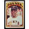Image 1 : 1972 TOPPS #49 MAYS BASEBALL CARD
