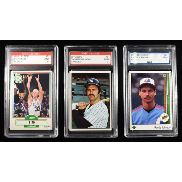 MIXED COLLECTOR'S LOT GRADED MINT 9