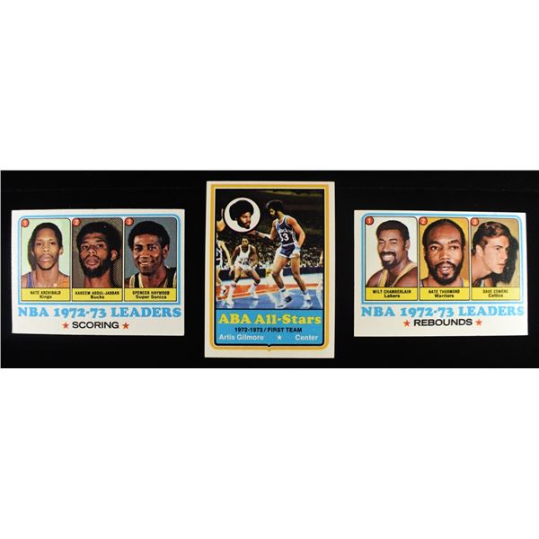 TOPPS 1969 #153, 157 & 1970 #250 BASKETBALL CARDS