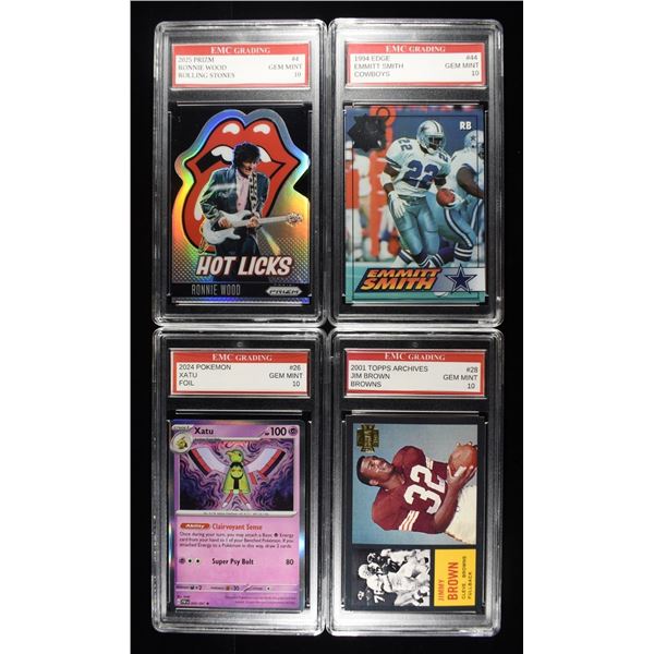 MIXED COLLECTOR'S LOT GRADED GEM MINT 10