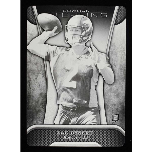 2013 BOWMAN STERLING FOOTBALL ZAC DYSERT CARD