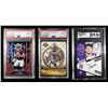 Image 1 : (3) GRADED FOOTBALL CARDS