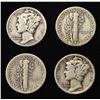 Image 2 : (50) MERCURY DIMES