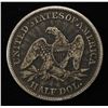 Image 2 : 1853 SEATED LIBERTY HALF DOLLAR XF REV. SCRATCH